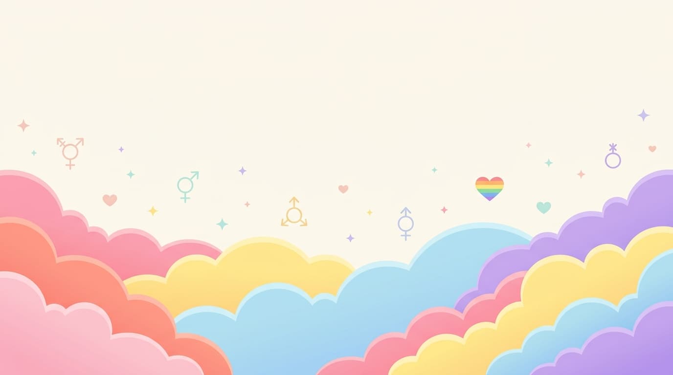 My Pride brand illustration background